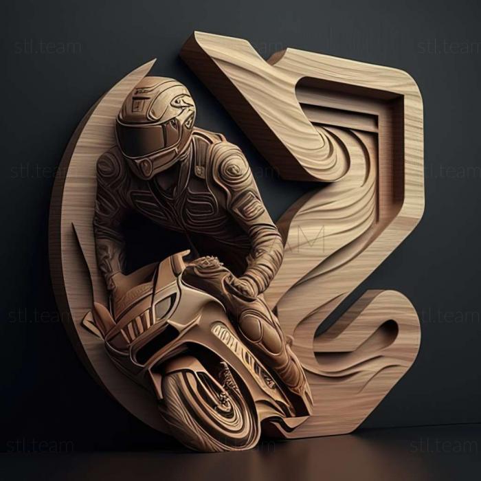 3D модель Гра MotoGP 19 (STL)